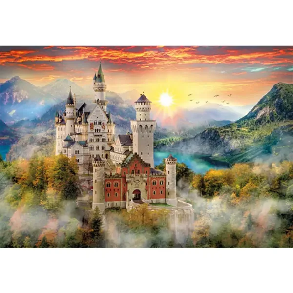 Hrad Neuschwanstein HQC 2000 dílků puzzle - Clementoni obrázek 2