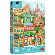Řím o půlnoci 1000dílné prémiové puzzle plus kvalita – Trefl