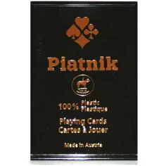 100% plastový römikárty 1*55 list - Piatnik