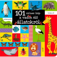 101 barevná kniha o divokých zvířatech