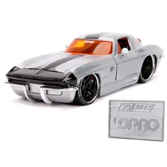 1963 Chevy Sting Ray kovový model auta 1/24 - Simba Toys obrázek 3