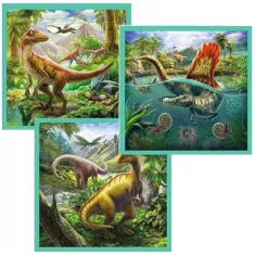 3 v 1 dinosaurí puzzle set - Trefl obrázek 2