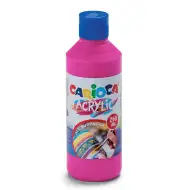 Akrylová barva 250 ml růžová - Carioca
