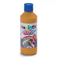 Akrylová barva 250 ml ve zlaté barvě - Carioca