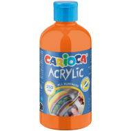 Akrylová barva, oranžová, 250 ml - Carioca