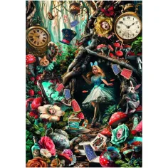Alenka v říši divů HQC 1000dílné puzzle - Clementoni obrázek 2