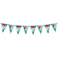 Ariel malá mořská víla party vlajkový řetěz 230 cm