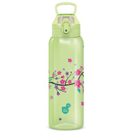 Ars Una: 3D Beach Flowers zelená květinová lahev bez BPA 700 ml