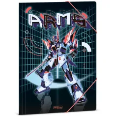 Ars Una: A.R.M.S. desky s gumou s motivem robotů, formát A4