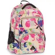 Ars Una: Beach flowers květinový ergonomický školní batoh, batoh 33x45x24 cm