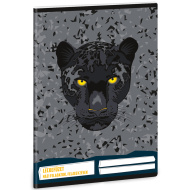 Ars Una: Black Panther sešit s panterovým vzorem, 38 listů, A5
