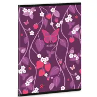 Ars Una Bloom Papillon extra sešít s klipem A/5