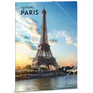 Ars Una: Cityscape of Paříž gumová složka A/4