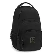 Ars Una: Cordura Black AU-2 školní taška, batoh 32x46x22 cm