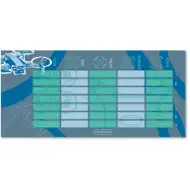 Ars Una: Drone Pro jednostránkový, oboustranný rozvrh hodin