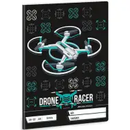 Ars Una: Drone Racer hladký sešit A/5 20-32