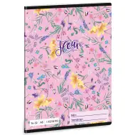 Ars Una: Fleur květinový linkovaný sešit pro 1. třídu A/5