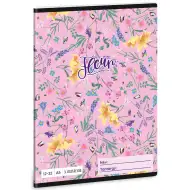 Ars Una: Fleur květinový linkovaný sešit pro 3. třídu A/5