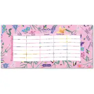 Ars Una: Fleur květinový oboustranný rozvrh hodin