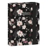 Ars Una: Flowery Black A/5 box na sešity