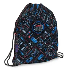 Ars Una: Gamers HUD sáček na tělocvik, sportovní vak 32 x 42 cm