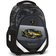 Ars Una: Lamborghini Sian anatomický školní batoh 33×43×22 cm