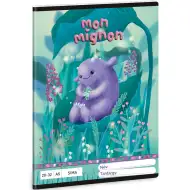 Ars Una: Mon Mignon hladký sešit A/5 20-32