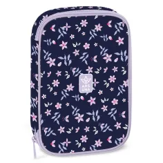 Ars Una: Navy Bloom vícepatrové pouzdro na pera 15,5x22,5x4,5 cm