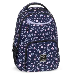 Ars Una: Navy bloom AU-6 školní taška, batoh 34×45×26 cm