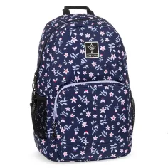 Ars Una: Navy bloom školní batoh AU-14 32x51x25cm