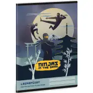 Ars Una: Ninjas in the dark sešit na poznámky, 38 listů, formát A5