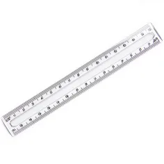 Ars Una: Průhledné pravítko 17 cm
