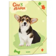 Ars Una: Roztomilá zvířátka – Welsh Corgi A/4 desky s gumičkou