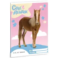 Ars Una: Roztomilá zvířátka - Palomino Pony linkovaný sešit A/5