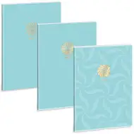 Ars Una: Soft Touch Turquoise Spring extra sešit s puntíkovanými stránkami A/4