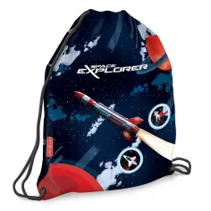 Ars Una: Space Explorer vak na tělocvik, sportovní vak 32 × 42 cm
