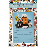 Ars Una: Sportovní sada 10 kusů pozvánek s obálkami