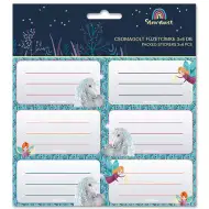 Ars Una: Stardust jednorožec vzor balené sešitové štítky 3x6 ks