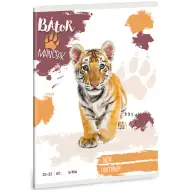 Ars Una: Statečné tlapky - Tygr, hladký sešit A/5 20-32