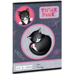 Ars Una: Think Pink linkovaný sešit pro 2. třídu, A5, 16–32