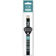 Ars Una: Trojúhelníková pruhovaná 2B grafitová tužka balení 2 kusy