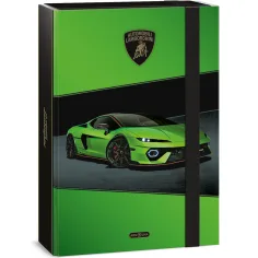 Ars Una: Zelený box na sešity A4 se vzorem Lamborghini
