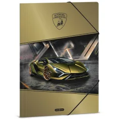Ars Una: žlutý Lamborghini pořadač s gumičkou, formát A4