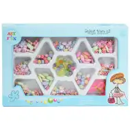 Art&amp;Fun: Sada pro výrobu šperků s více než 100 barevnými korálky