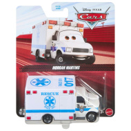 Auta Morgan Martins bílé autíčko 1/55 – Mattel