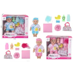 Baby Dolls novorozenecká panenka s koupacím setem, ve dvou variantách obrázek 2