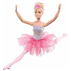 Barbie®: Třpytivá duhová baletka s blond vlasy a světlem - Mattel obrázek 3