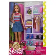 Barbie: Barbie módní panenka s botami a doplňky - Mattel