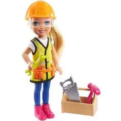 Barbie: Chelsea kariérní panenka architektka 15cm - Mattel obrázek 2
