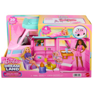 Barbie Dream Land Road Trip obytný vůz s 20 doplňky – Mattel